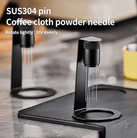 Espresso WDT Tool (8 Needles) Magnetic Stand