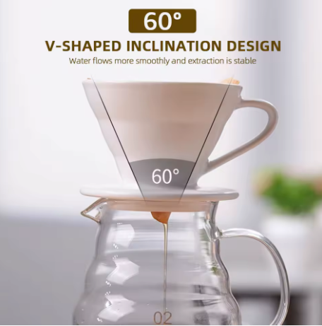 Reusable Coffee Pot Set Driper Incluided
