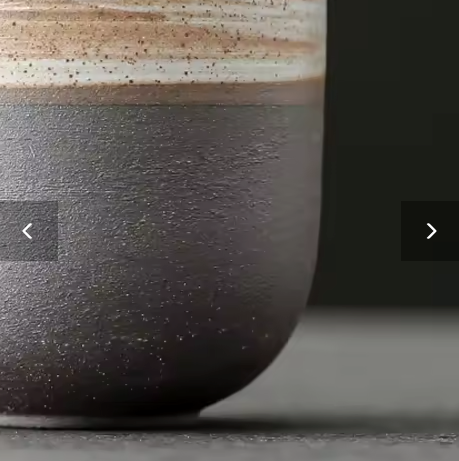 Handmade Japanese Stoneware Cup Set