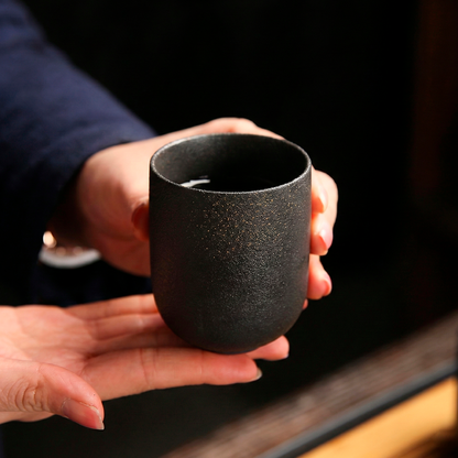 Handmade Japanese Stoneware Cup Set