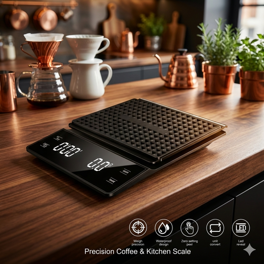 Digital Coffee Scale 3kg/0.1g with Timer