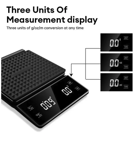 Precision Coffee Scale + Timer (0.1g)  Pour-Over Ritual Upgrade