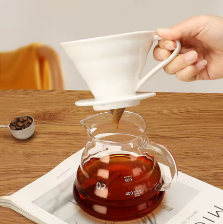 Reusable Coffee Pot Set Driper Incluided