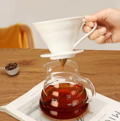 Reusable Coffee Pot Set Driper Incluided