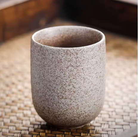 Handmade Japanese Stoneware Cup Set