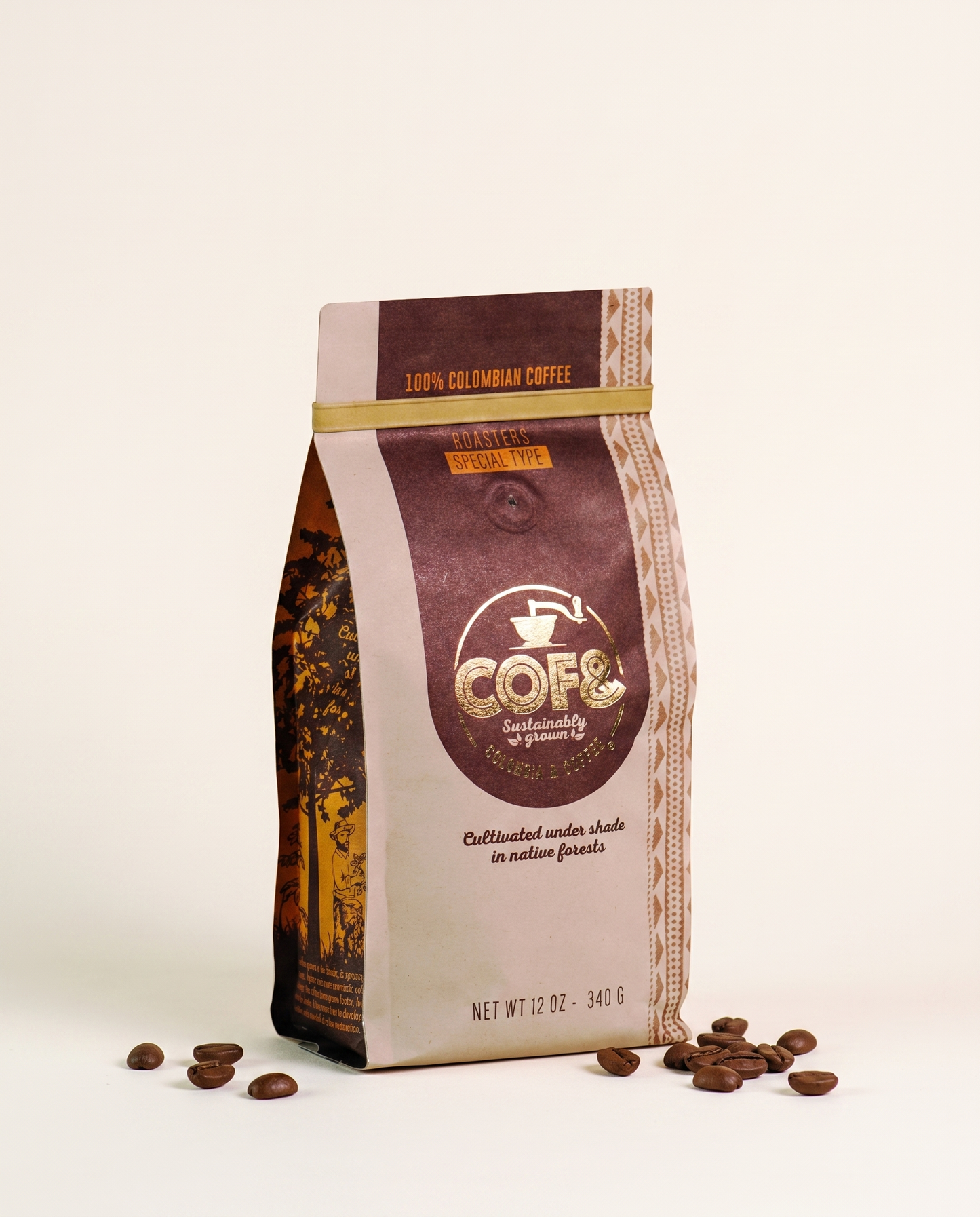Curití Washed specialty coffee bag — COFY, front label