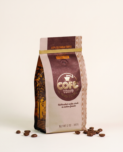 Curití Washed specialty coffee bag — COFY, front label
