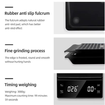 Precision Coffee Scale + Timer (0.1g)  Pour-Over Ritual Upgrade